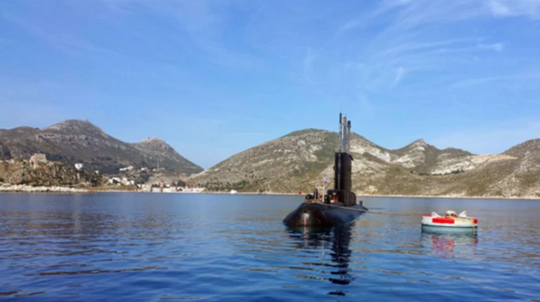 Στο Καστελόριζο τα υποβρύχια «Αμφιτρίτη» & «Τρίτων»