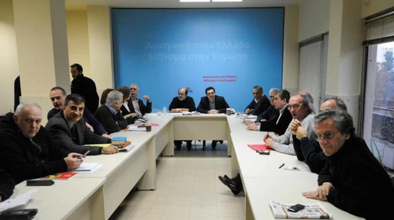 Συνεδριάζει η Πολιτική Γραμματεία του ΣΥΡΙΖΑ παρουσία Τσίπρα
