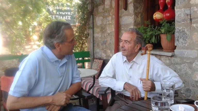 Ο 93χρονος παππούς που έκανε τον Σαμαρά να δακρύσει δημοσίως