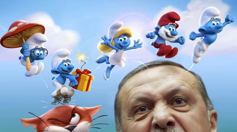 Μετά τον Γκιουλέν στο στόχαστρο Ερντογάν τα στρουμφάκια