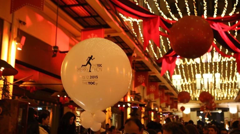 To pasta party πριν από το TOC Merrython