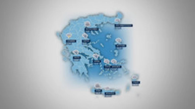 Πρόγνωση καιρού για την Τρίτη 5 Ιανουαρίου