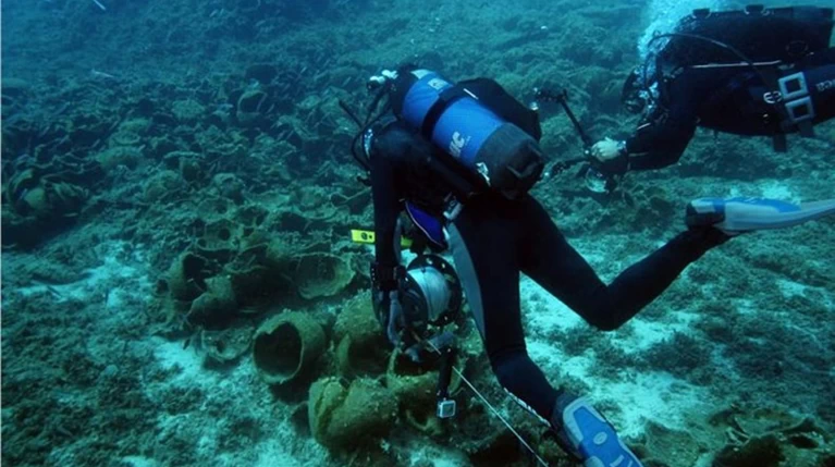 Εντοπίστηκε ένα από τα ελάχιστα ναυάγια Μινωϊκής εποχής σε ακτές Μ. Ασίας