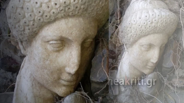 Η κακοκαιρία «ξέθαψε» αρχαιολογικό θησαυρό στην Κρήτη