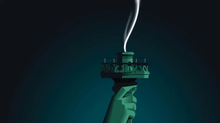 Συγκλονιστικό εξώφυλλο του New Yorker για την Αμερική του Τραμπ