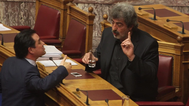 Απειλές & κατηγορίες στον νέο καυγά Πολάκη -Αδωνι στη Βουλή video