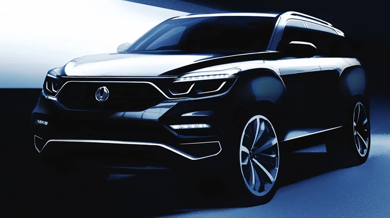 Η SsangYong λέει ότι σχεδίασε το νέο Rexton με έμπνευση από τον Παρθενώνα