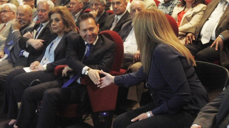 Χωρίς δηλώσεις η συνάντηση Γεννηματά - Στουρνάρα
