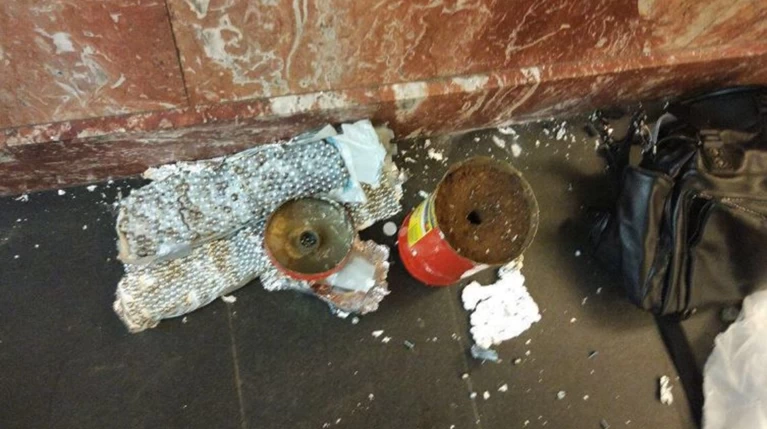 Αυτή είναι η βόμβα που δεν εξερράγη στο μετρό της Αγίας Πετρούπολης