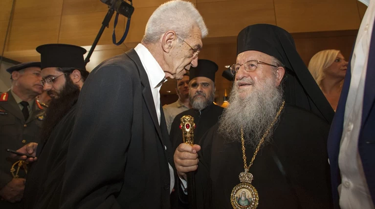 Μπουτάρης σε Ανθιμο: Να φύγει η Αγ. Τράπεζα και ο Σταυρός από τη Ροτόντα