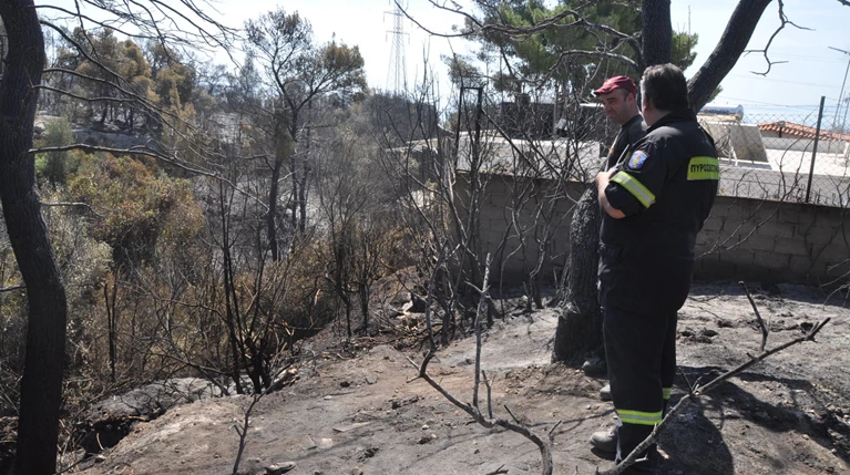 Ενας 28χρονος ο υπαίτιος για τη φωτιά στους Αγ. Θεοδώρους