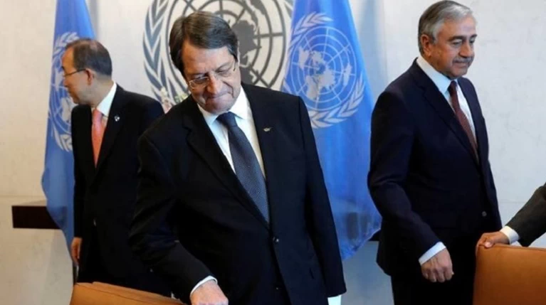 Η πρόταση Αναστασιάδη σε Ακιντζί για επανέναρξη των διαπραγματεύσεων