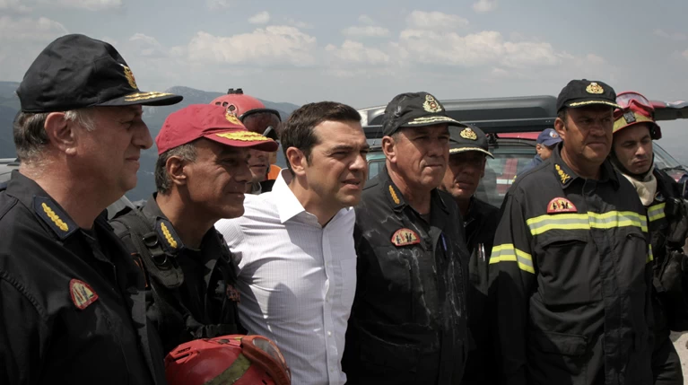 Ο Τσίπρας στα καμμένα: Ευτυχώς αποφύγαμε τα χειρότερα