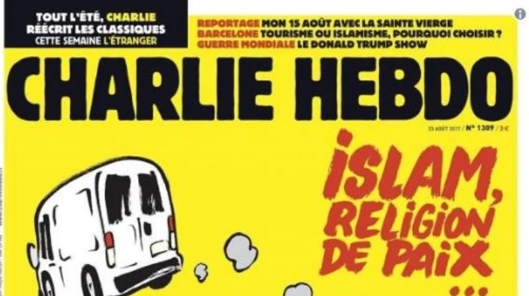 Διχάζει το πρωτοσέλιδο του Charlie Hebdo για το τρομοκρατικό στη Βαρκελώνη