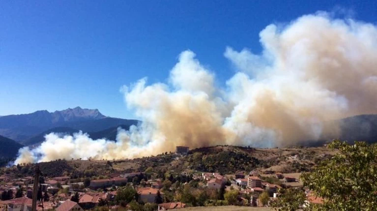 Δύο συλλήψεις για τη μεγάλη πυρκαγιά στο Καρπενήσι