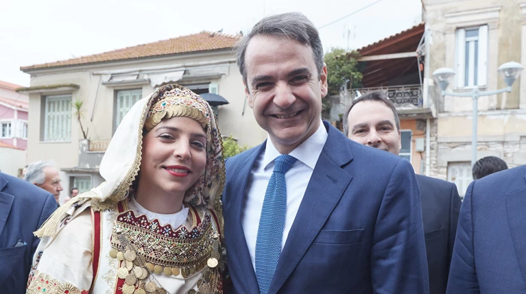 Μητσοτάκης από Μεσολόγγι: «Σήμερα η Ελλάδα μοιάζει με πολιορκημένη χώρα»
