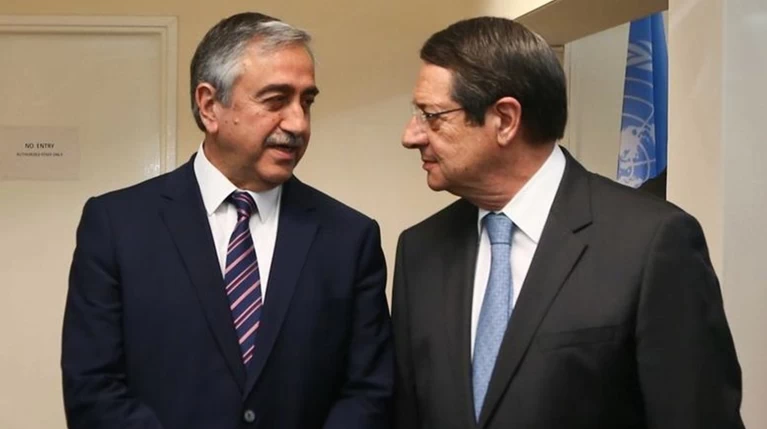 Το πρώτο δείπνο Αναστασιάδη - Ακιντζί μετά το Κραν Μοντανά