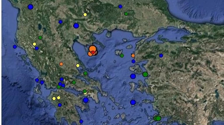 Σεισμός 4,6 Ρίχτερ στην Χαλκιδική
