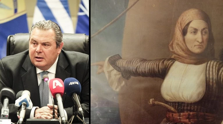 Χαμός στο twitter για την απόφαση Καμμένου για Μπουμπουλίνα