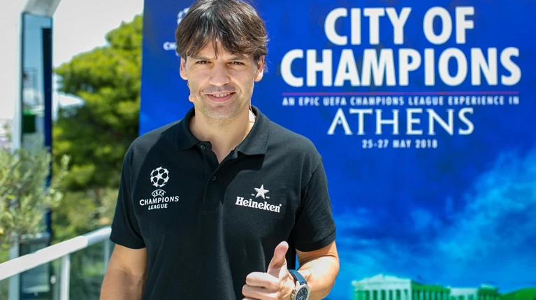 Η Heineken και η Αθηναϊκή Ζυθοποιία σκόραραν με τον Fernando Morientes