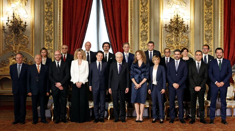 Η κυβέρνηση Κόντε: Για όλους τους υπουργούς η πρώτη κυβερνητική εμπειρία