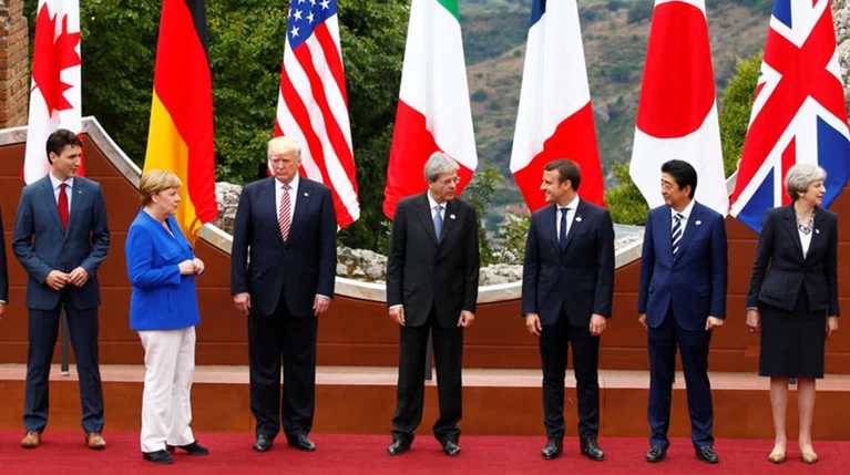Mυρίζει ...μπαρούτι η Σύνοδος των G7 λόγω Τραμπ
