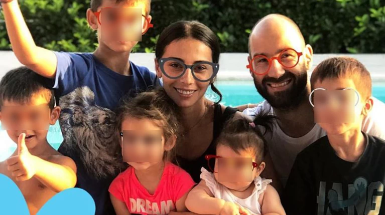 Η τούρτα της Χοψονίδου με τα βάρη της οικογένειας & τα πανέμορφα παιδιά της