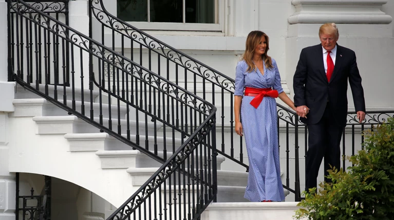 4th of July με Μελάνια και πυροτεχνήματα