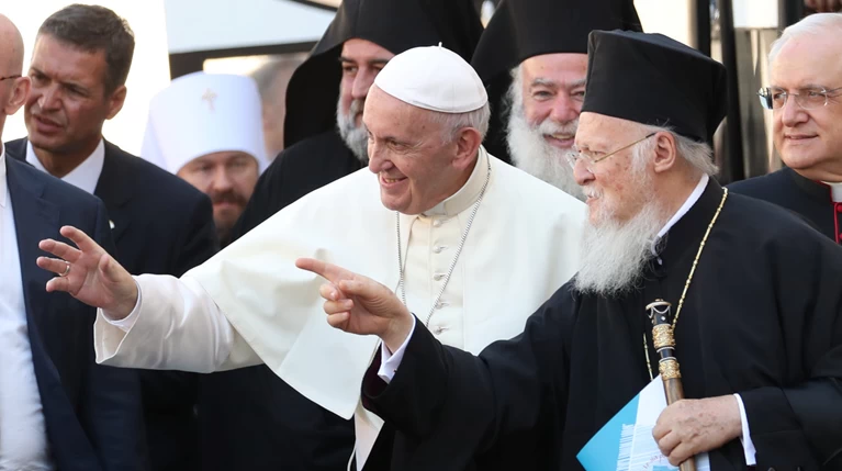 Πάπας και Βαρθολομαίος στο Μπάρι για τη Μέση Ανατολή
