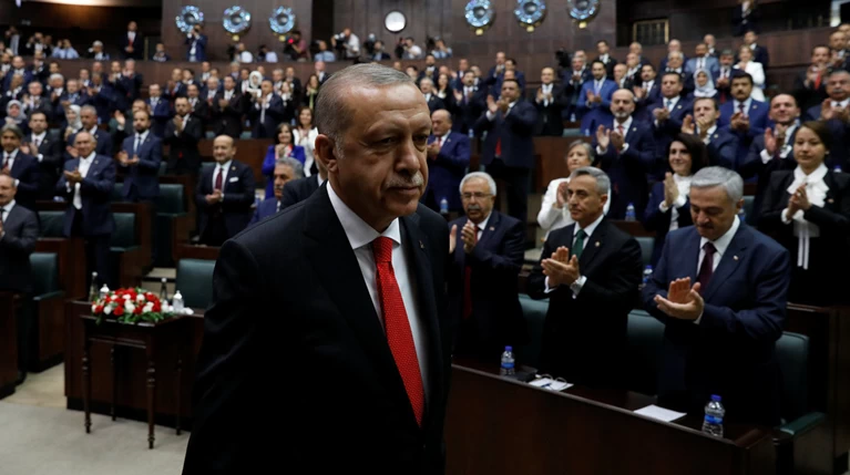 Ο Ερντογάν ορκίζεται πρόεδρος παρουσία 22 αρχηγών κρατών