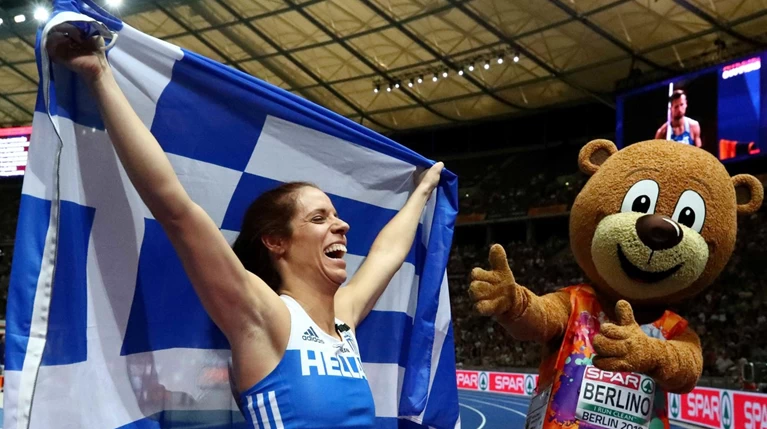 Θρίαμβος στο Ευρωπαϊκό στίβου: Χρυσό η Στεφανίδη, αργυρό η Κυριακοπούλου