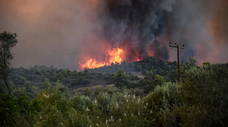 Εύβοια: Σε κατάσταση έκτακτης ανάγκης κηρύχθηκε ο δήμος Διρφύων-Μεσσαπίων
