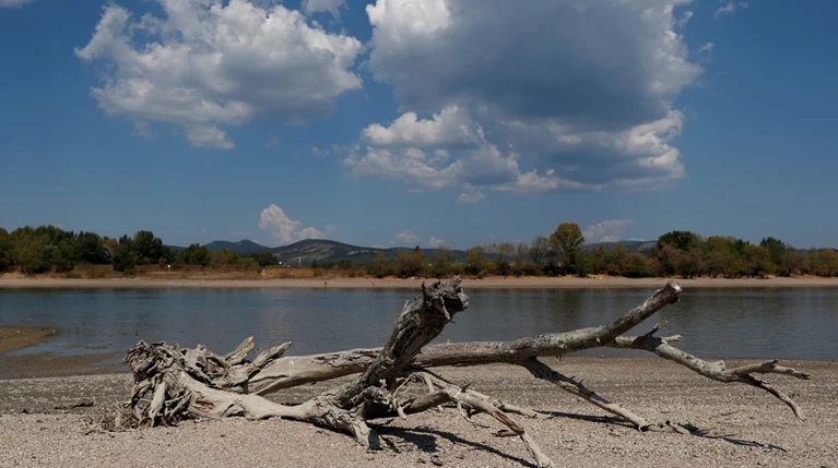 Σε χαμηλό ρεκόρ η στάθμη στον Δούναβη εξαιτίας της ξηρασίας