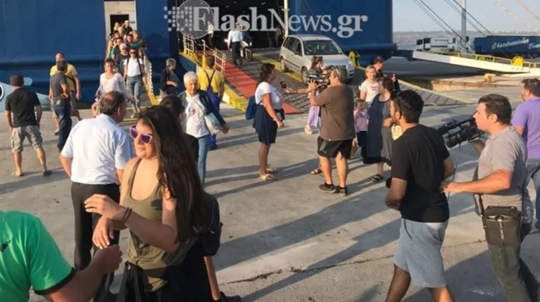 Στη Σούδα οι επιβάτες του «Ελ. Βενιζέλος» - Βίντεο