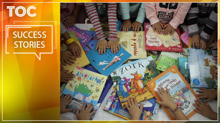 To success story του Library4all: 65.000 βιβλία σε 1.400 σχολεία