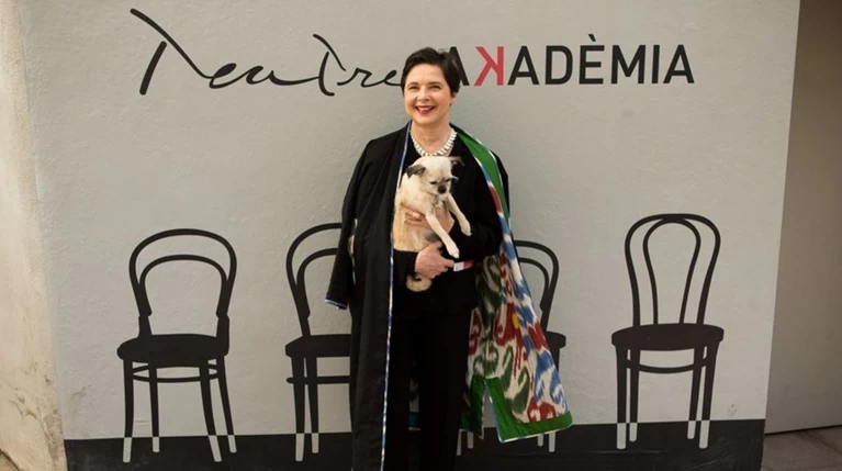 Ιζαμπέλα Ροσελίνι: Πάνω από όλα η αγάπη για τα ζώα