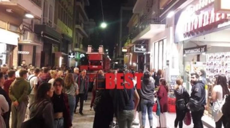 Φωτιά σε διαμέρισμα στο κέντρο της Πάτρας