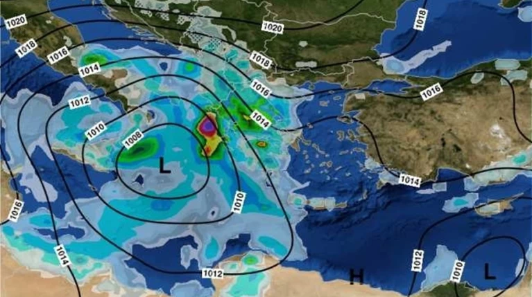 Έρχεται ο «Ορέστης» - κακοκαιρία από το βράδυ της Κυριακής