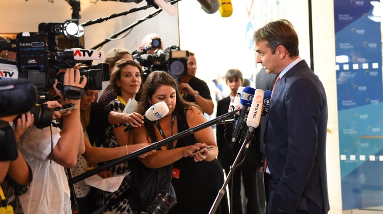 Μητσοτάκης για Σκοπιανό:Μόνη λύση για μη επικύρωση της Συμφωνίας οι εκλογές