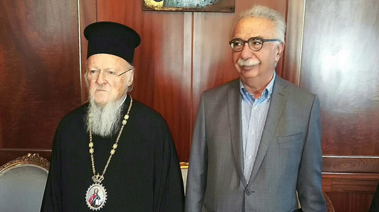 Γαβρόγλου στο Φανάρι: Άκουσα τους προβληματισμούς του Πατριάρχη