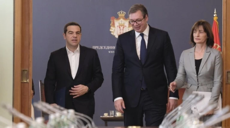 Βούτσιτς σε Τσίπρα: Σημαντική για τη Σερβία η Συμφωνία των Πρεσπών