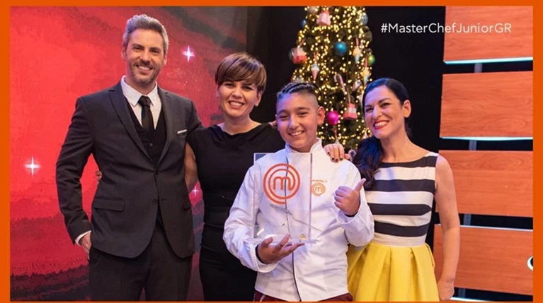 O 12χρονος Κωνσταντίνος νικητής του Master Chef Junior