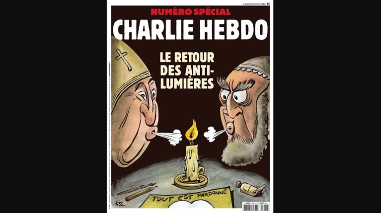 Charlie Hebdo: Τέσσερα χρόνια μετά, «όλα συγχωρούνται»