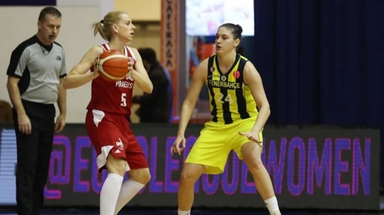 Ηττήθηκε με 76-68 από τη Φενερμπαχτσέ ο Ολυμπιακός