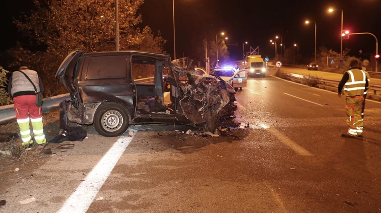 Θανατηφόρο τροχαίο στην Αθηνών-Λαμίας