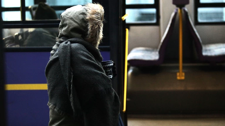 Τσουχτερό κρύο, παγετός και χιόνια