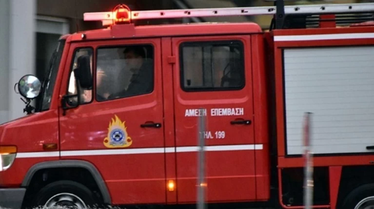 Πτώση δέντρου πάνω σε αυτοκίνητο που κινούνταν στην εθνική οδό