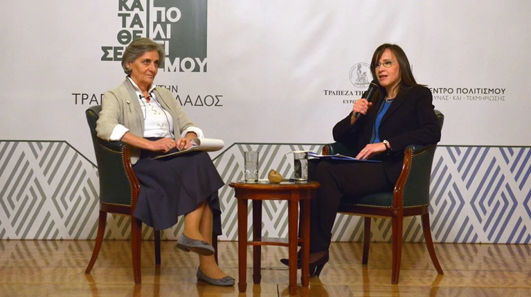 Η Ασπασία Λούβη σύμβουλος της Εθνικής Τράπεζας σε θέματα πολιτισμού