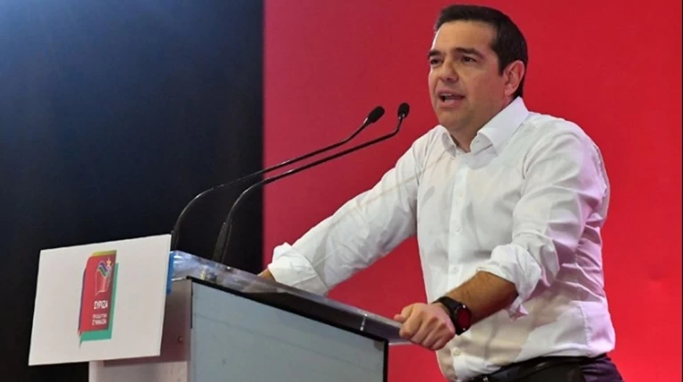 Ομιλια Τσίπρα στην Πάτρα το βράδυ του Σαββάτου