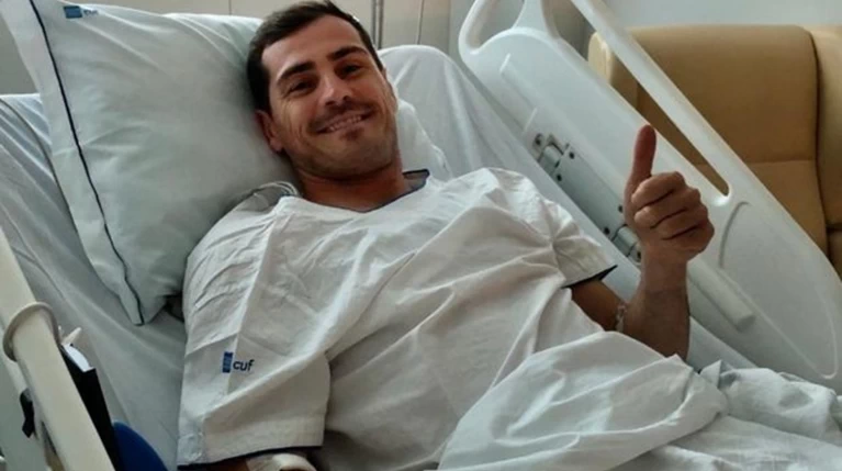 Η ανάρτηση του Κασίγιας στο Instagram από το νοσοκομείο